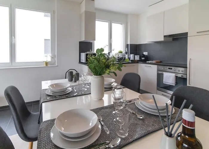 Modern 2 Bedrooms At Le Bouveret. Self-checkin. *