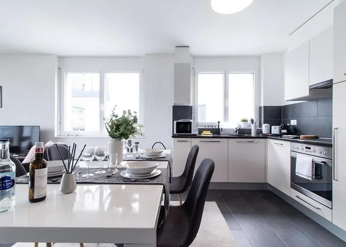 Modern 2 Bedrooms At Le Bouveret. Self-checkin. *