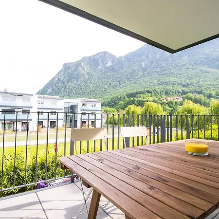 公寓 Modern 2 Bedrooms At Le Bouveret. Self-checkin. Port-Valais