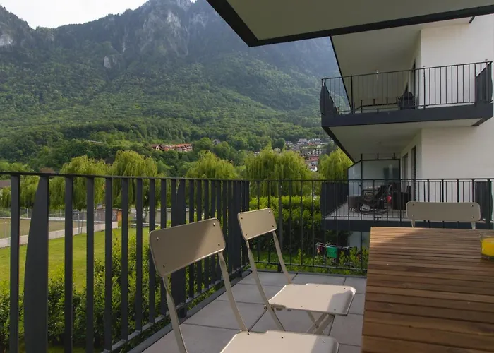 公寓 Modern 2 Bedrooms At Le Bouveret. Self-checkin. Port-Valais