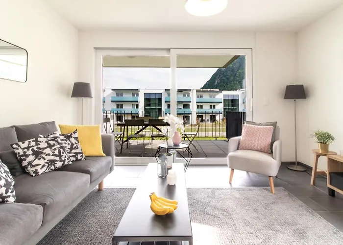 公寓 Modern 2 Bedrooms At Le Bouveret. Self-checkin. Port-Valais