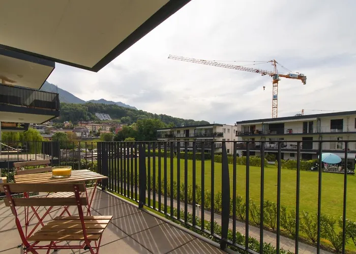 公寓 Modern 2 Bedrooms At Le Bouveret. Self-checkin.